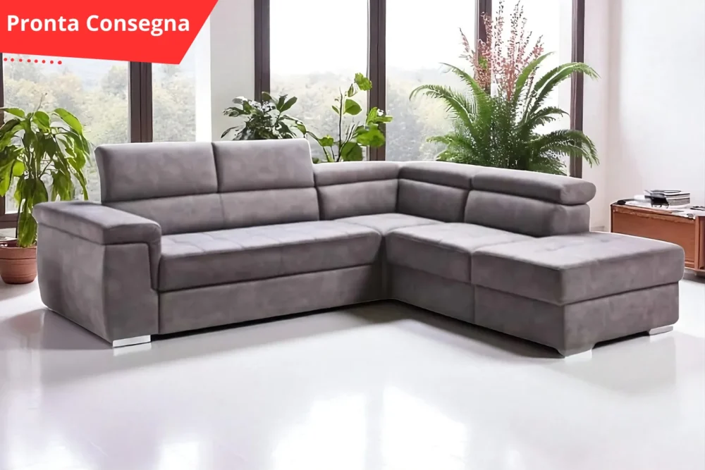 Divano letto + contenitore – Delmar Pronta Consegna