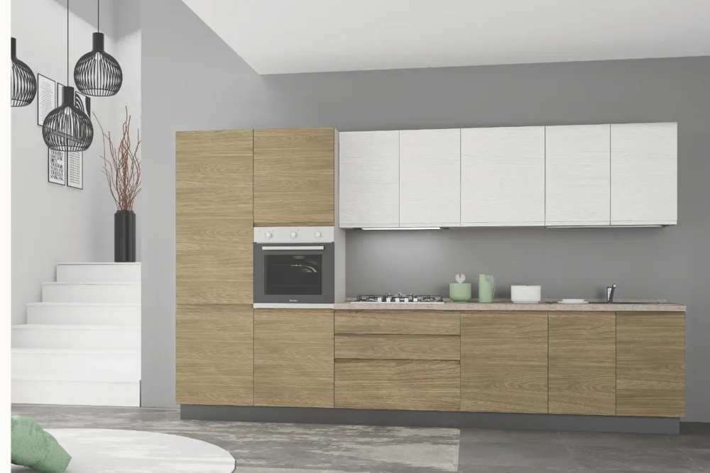Cucina Solaris Corteccia Noce Personalizzabile