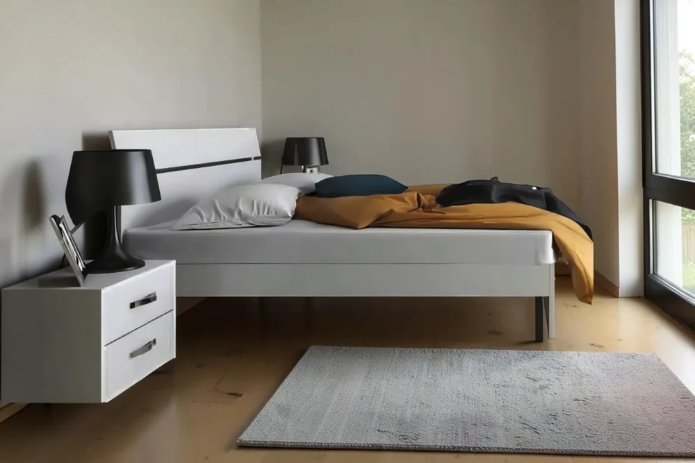 Letto matrimoniale Azzurra Fisso