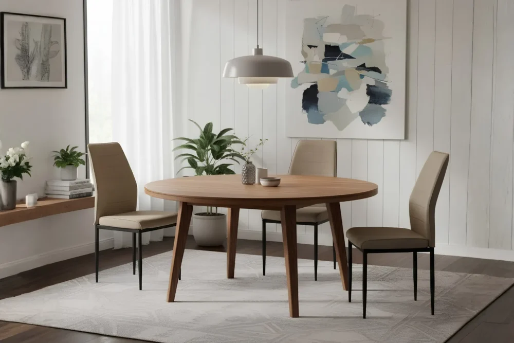 Sedia Iride tessuto Beige