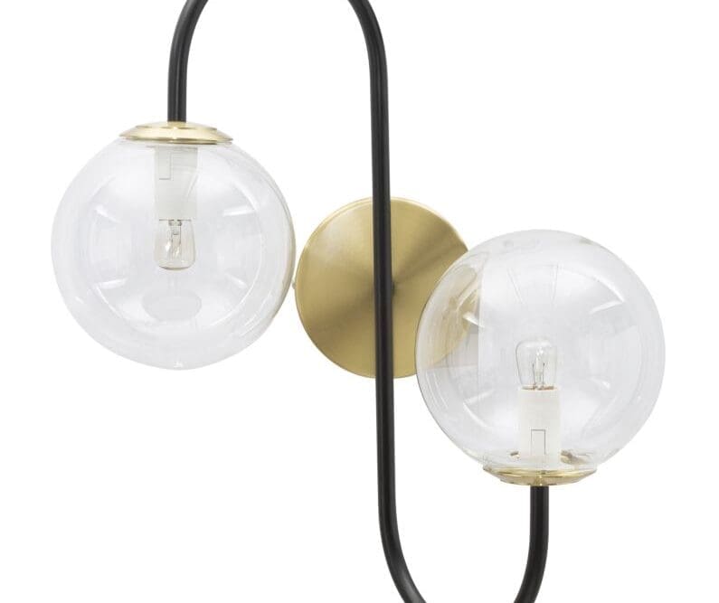 Lampada da muro Iron Black