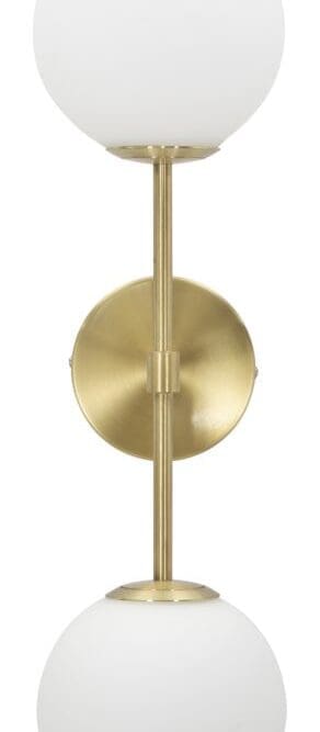 Lampada da muro Doppia Sfera Glamy