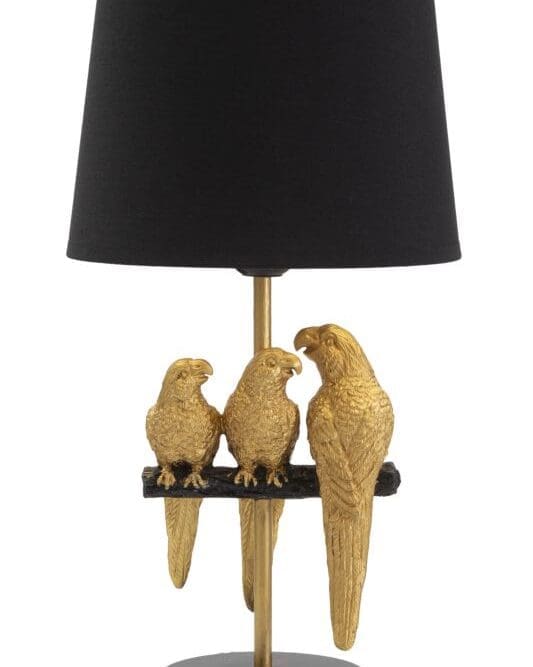 Lampada da comodino Pappagallo Dorato