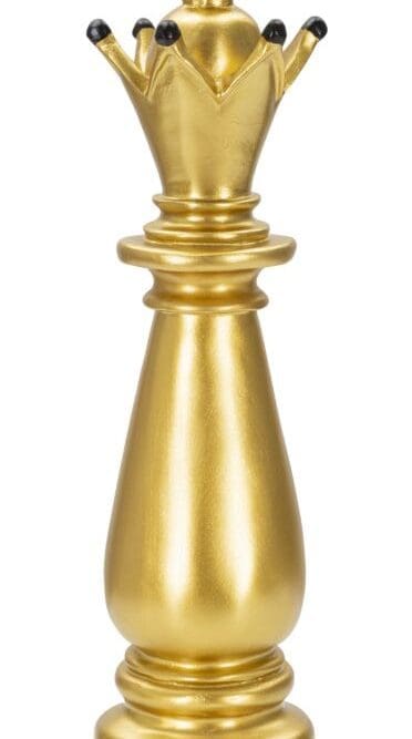 Statua Alfiere Oro e Nero