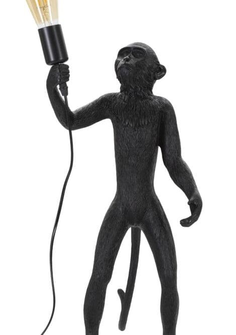 Lampada da tavolo Monkey Nero