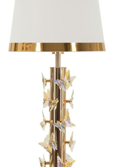 Lampada da tavolo Gold Butterfly