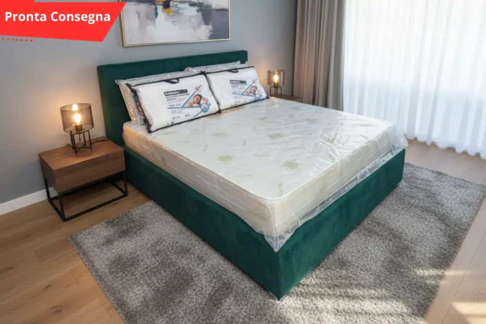 Letto Matrimoniale Navajo con contenitore Pronta Consegna