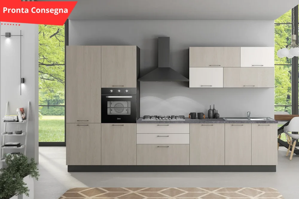 Cucina Delia 360 Personalizzabile Pronta Consegna